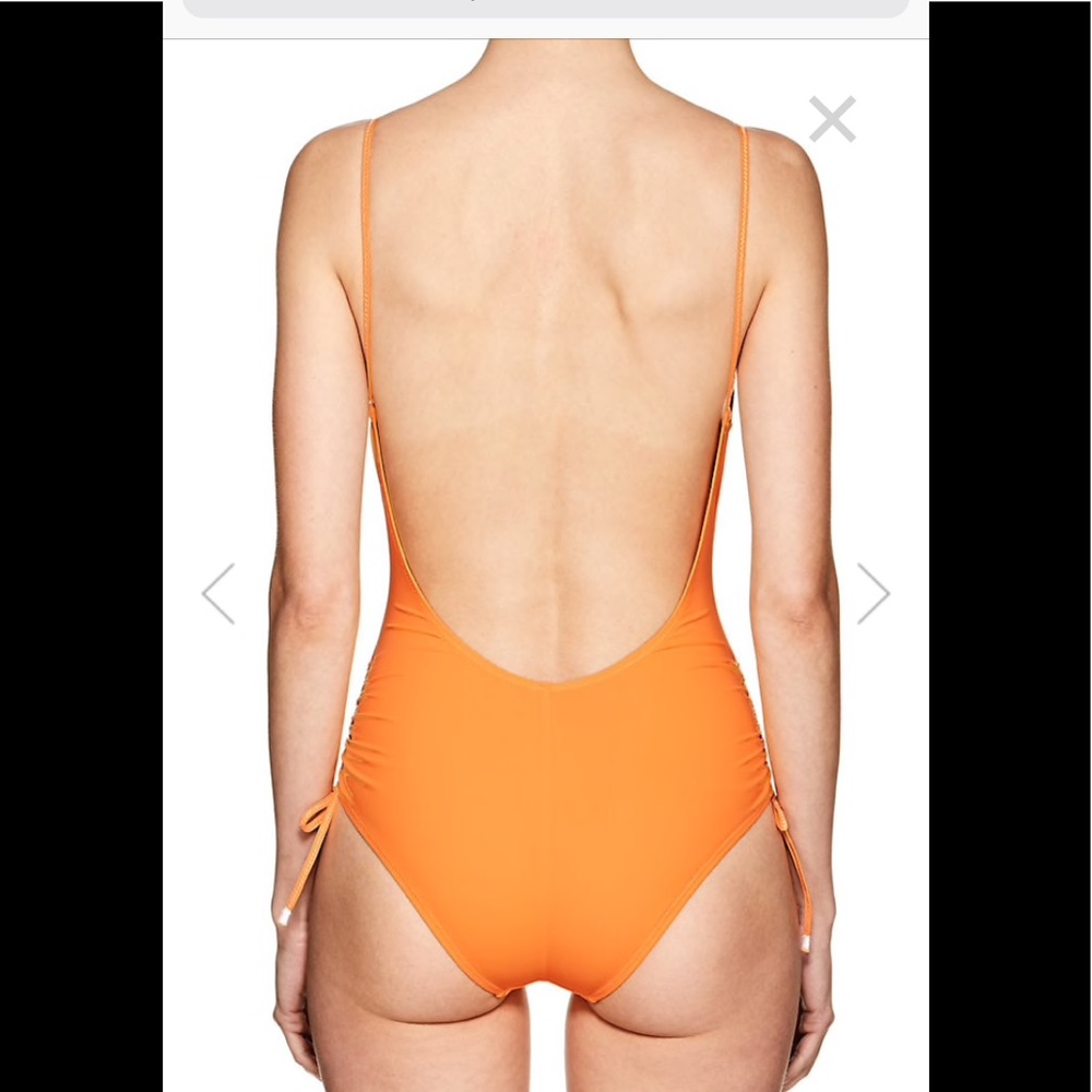 Barney’s kisuii designer one piece coral xs